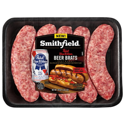 Smithfield Beer Bratwurst Dinner Sausage 19oz - 19 OZ - Image 1