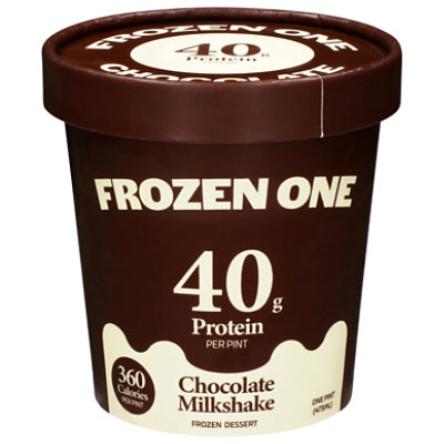 Frozen One Ice Cream Protein Chocolate - 1 PT - Image 1