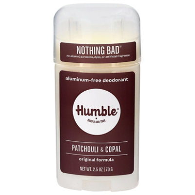 Humble  Deodorant Stick Patchouli And Coconut - 2.5 OZ - Image 1