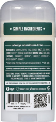 Humble  Deodorant Stick Black Spruce - 2.5 OZ - Image 5