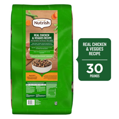 Rachel Ray Nutrish Dry Dog Chicken & Veggies - 30 LB - Image 2