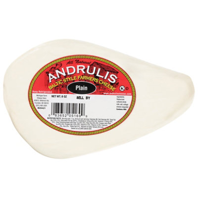 Andrulis Cheese Farmers Plain - 8 OZ - Image 1