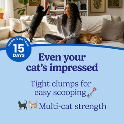 Fresh Step Extreme Mountain Spring Scented Clumping Litter - 14 Lbs - Image 4