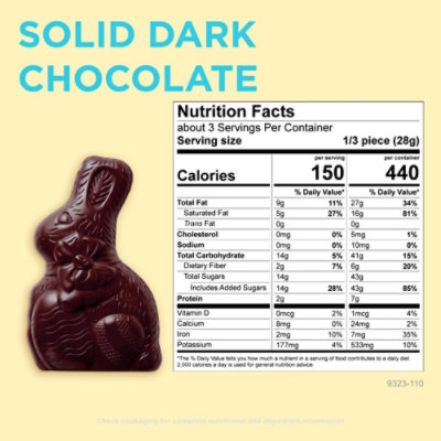 R Stover Darkchoc Rabbit - 3 OZ - Image 3