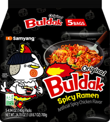 Samyang Buldak Spicy Chicken Ramen Mp - 24.7 OZ - Image 1