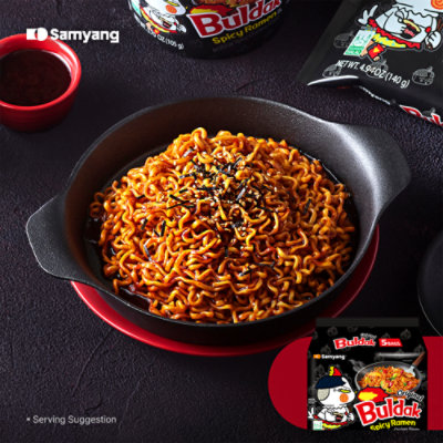 Samyang Buldak Spicy Chicken Ramen Mp - 24.7 OZ - Image 5