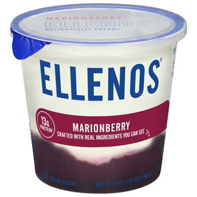 Ellenos Marionberry 24 Oz Delightfully Creamy Greek Yogurt - 24 OZ - Image 1