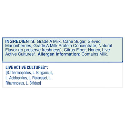 Ellenos Marionberry 24 Oz Delightfully Creamy Greek Yogurt - 24 OZ - Image 4