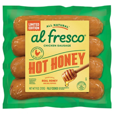 Alfresco Hot Honey Chicken Sausage 11oz - 11 OZ - Image 2