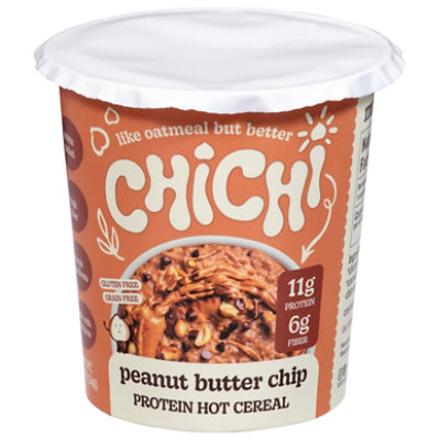 Chichi Peanut Butter Chocolate Chip Protein Hot Cereal - 1.83 OZ - Image 2