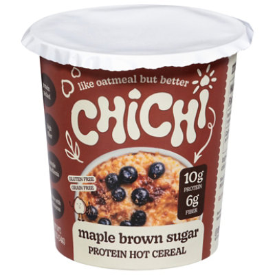 Chichi Maple Brown Sugar Protein Hot Cereal Cup - 1.83 OZ - Image 1