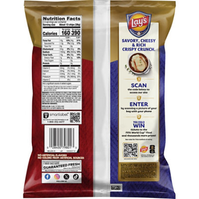 Lays Wavy Potato Chips French Onion - 2.5 OZ - Image 5