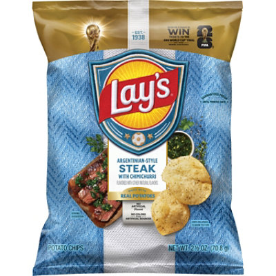 Lays Potato Chips Steak Chimichurri 2.5 Oz - 2.5 OZ - Image 2