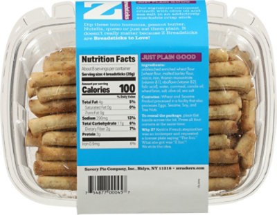 Z Breadsticks Just Plain Good - 8 OZ - Image 5