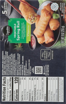 Signature Select Vegetable Spring Rolls 9 Oz - 9 OZ - Image 5