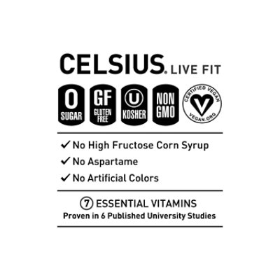 Celsius Sparkling Electric Vibe, Functional Energy Drink 12 Fl Oz Single Can - 12 FZ - Image 4
