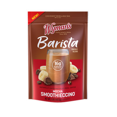 2lb Wyman's Mocha Smoothieccino Barista Energy Blend - 32 OZ - Image 1