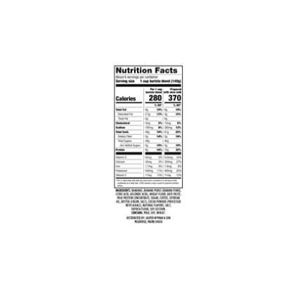 2lb Wyman's Mocha Smoothieccino Barista Energy Blend - 32 OZ - Image 2