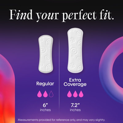 Kotex Prem Xcvrg Flat Liner Core 2x 76 - 76 ct - Image 3