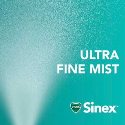 Vicks Sinex Severe Nasal Spray, Original Ultra Fine Mist, Decongestant Medicine, Relief From Stuffy - 1 fl oz - Image 4