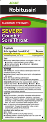 Rob Severe Cough & Sore Throat 8oz - 8 oz - Image 4