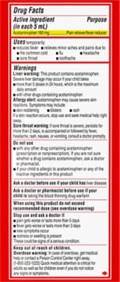 Tylenol Children's Dye Free Suspension Natural Apple Liquid 8fz - 8 fl oz - Image 4