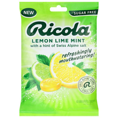 Ricola Salt Lemon Lime Mint - 40 ct - Image 2
