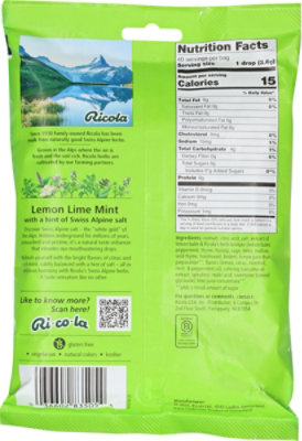 Ricola Salt Lemon Lime Mint - 40 ct - Image 5