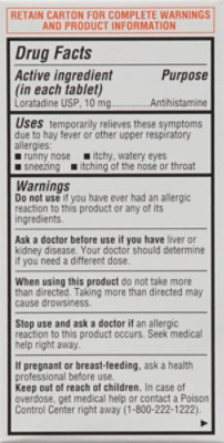 Signature Select Allergy Relief Loratadine Tab 10 Mg Value Pack 365 Ct - 365 ct - Image 4