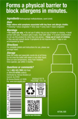 Zyrtec Allergen Shield Spray 100ct - 500 mL - Image 3