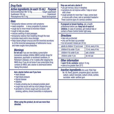 Vicks Dayquil Kids Berry Cold & Cough Plus Mucus Multi-symptom Relief For Children Ages 6plus 8oz - 8 fl oz - Image 6