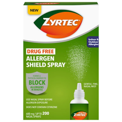 Zyrtec Allergen Shield Spray 200ct - 800 mL - Image 1