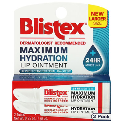 Blistex Maximum Hydration Lip Ointment 2-pack - .5 oz - Image 1