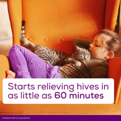 Allegra Childrens Hives Antihistamine 12-Hour Itch Relief Liquid Non-Drowsy Grape Flavor - 8 fl oz - Image 5