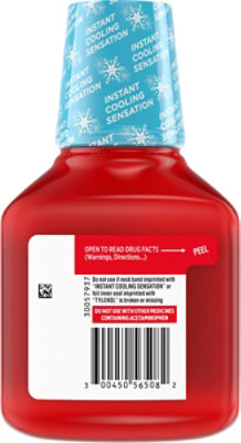 Tylenol Es Severe Cough Sore Throat Day Cherry Liquid 8fz - 8 fl oz - Image 4