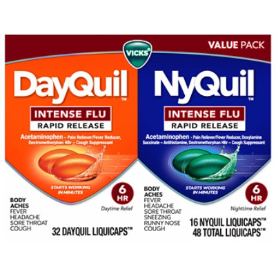 Vicks Intenseflu Multi-symptom Resp - 48 ct - Image 2