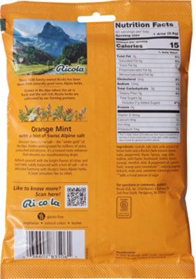 Ricola Salt Orange Mint 40ct - 40 ct - Image 5