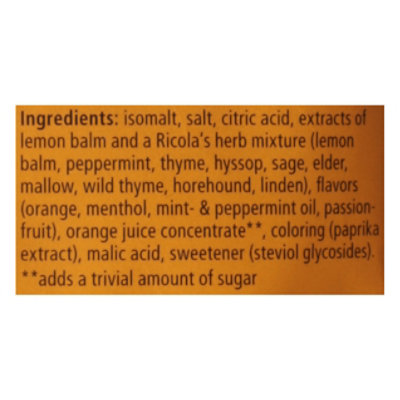 Ricola Salt Orange Mint 40ct - 40 ct - Image 3