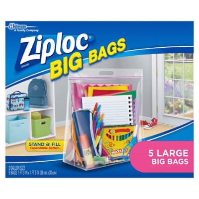 LCSG 5.5サイズ　50個セット Zplc Big Bags Lg Zppr 5ea/4un Us - 5 ct - starmarket
