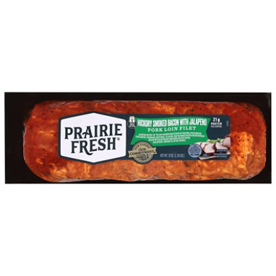 Prairie Fresh Pork Loin Jalapeno Bacon 22oz - 22 OZ - Image 1