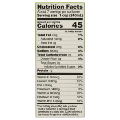 Open Nature Oatmilk Unsweetened 59 Fz - 59 FZ - Image 3