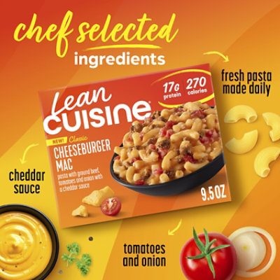 Lean Cuisine Cheeseburger Bake Frozen Entree Box - 9.5 Oz - 9.5 OZ - Image 2