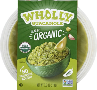 Wholly Guacamole Organic Guacamole - 7.5 OZ - Image 2