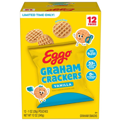 Kelloggs Graham Crackers Vanilla 12oz - 12 OZ - Image 1