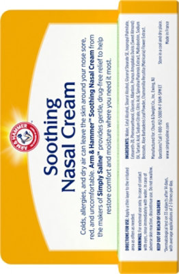 Simply Saline Soothing Nasal Cream - 0.42 oz - Image 4
