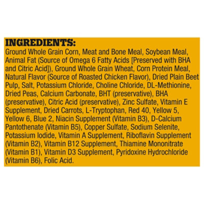 Pedigree Adult Dry Dog Food Roasted Chicken & Vegetable Flavor 27 Lb - 27 LB - Image 3