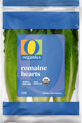 O Organics Lettuce Romaine Hearts 3 Count - 3 CT - Image 1
