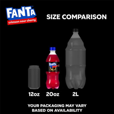 Fanta Crimson Sour Cherry Bottle 20 Fz - 20 FZ - Image 6