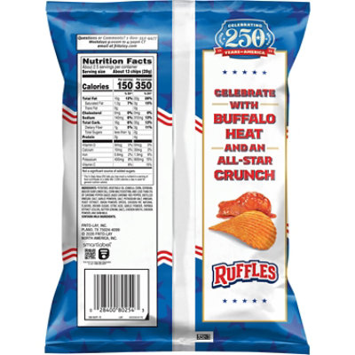 Ruffles Potato Chips Buffalo Wings 2.25 Oz - 2.25 OZ - Image 4