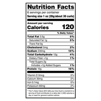 Utz Protein Hot&spicy Chdr Curls 6 Oz - 6 OZ - Image 3